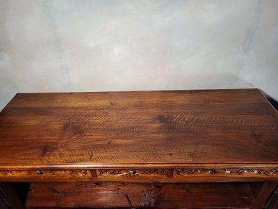 Buffet in legno di noce in stile Art Déco Luigi XV