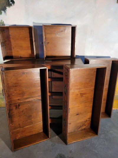 Commode Sculptée En Chêne époque XIX ème Siècle