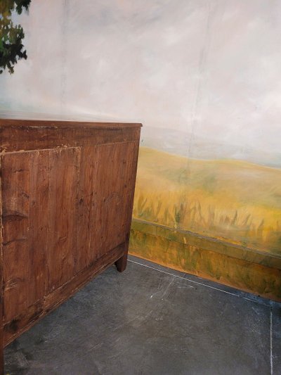 Buffet Galbé XIX ème En Noyer