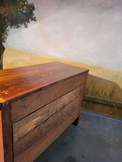Commode époque Louis XVI En Noyer