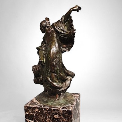 Ballerina di flamenco - Bronzo di Joanny Durand (1886-1955)
