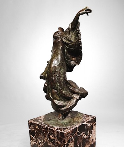 Ballerina di flamenco - Bronzo di Joanny Durand (1886-1955)