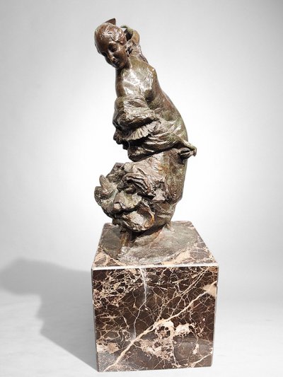 Ballerina di flamenco - Bronzo di Joanny Durand (1886-1955)
