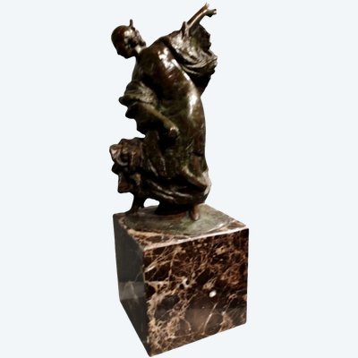 Ballerina di flamenco - Bronzo di Joanny Durand (1886-1955)