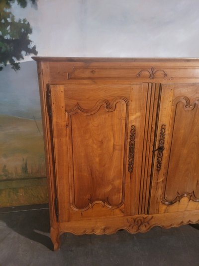 Mobiletto bassette in ciliegio in stile Luigi XV