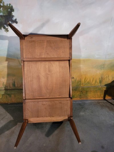 Bureau Et Fauteuil Art Déco En Noyer