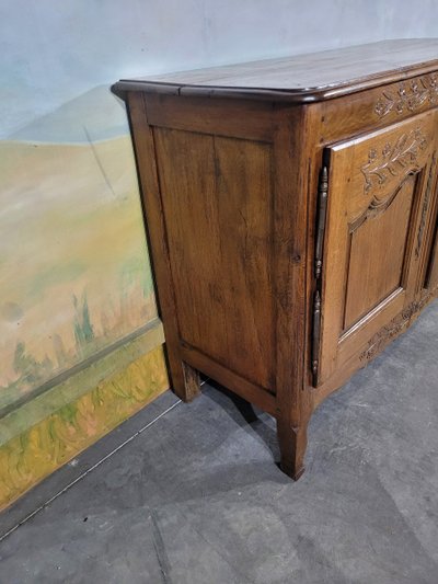 Buffet Bas Normand En Chêne époque XIX ème