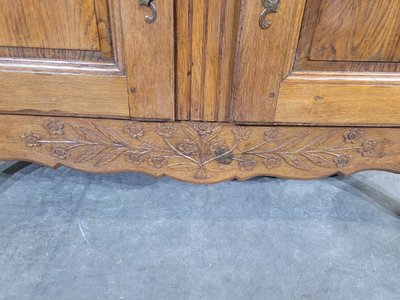Buffet Bas Normand En Chêne époque XIX ème