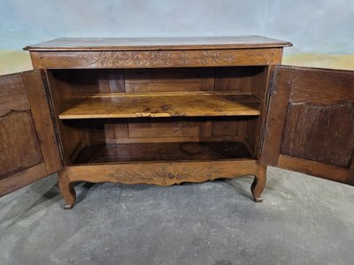 Buffet Bas Normand En Chêne époque XIX ème