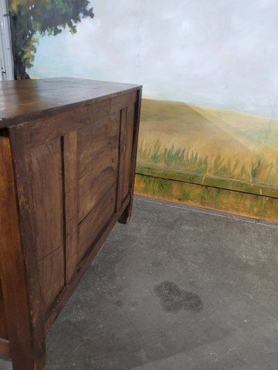 Buffet Bas Normand En Chêne époque XIX ème
