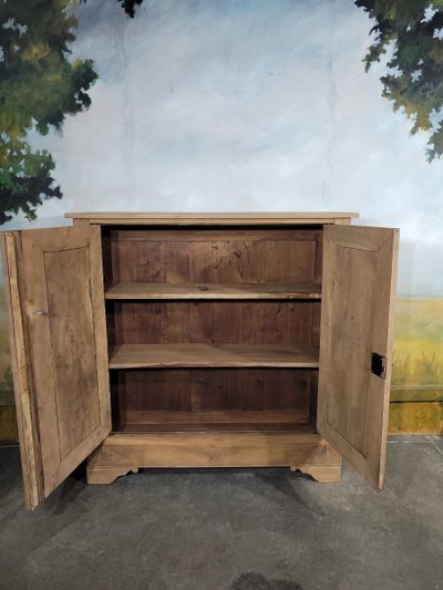 Louis Philipe Solid Walnut Bassette Cabinet