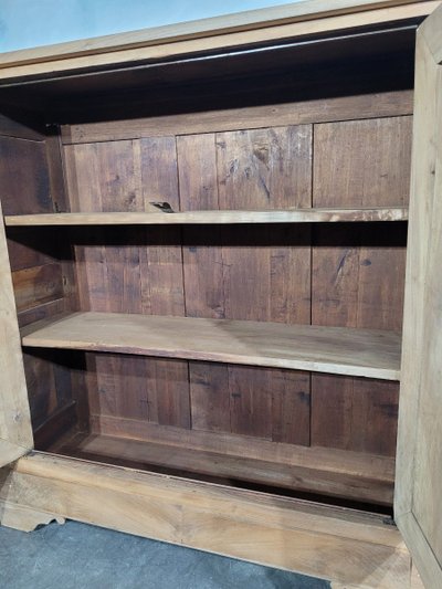 Louis Philipe Solid Walnut Bassette Cabinet