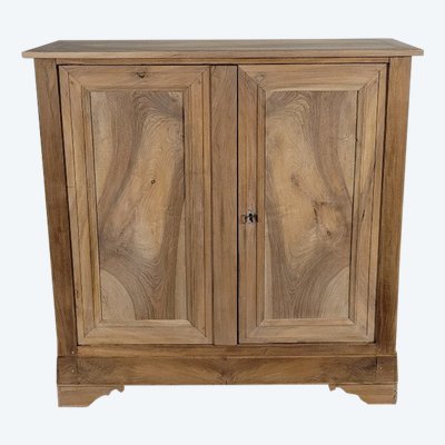 Louis Philipe Solid Walnut Bassette Cabinet