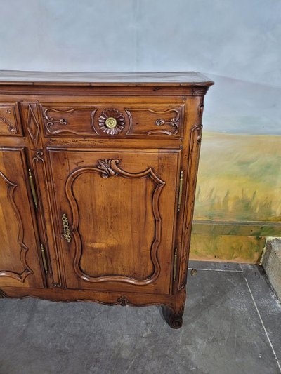 Louis XV period sideboard In solid cherrywood