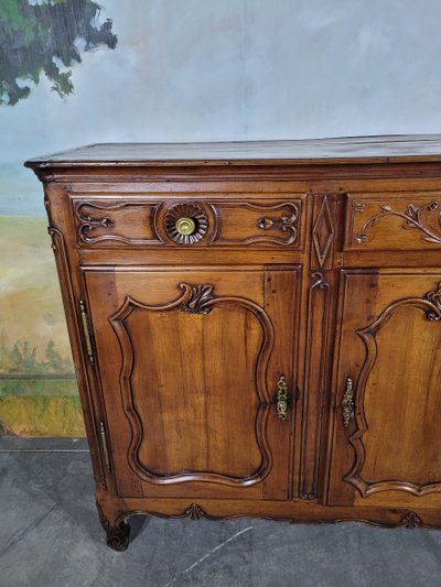 Louis XV period sideboard In solid cherrywood