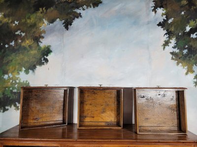 Louis XV period sideboard In solid cherrywood