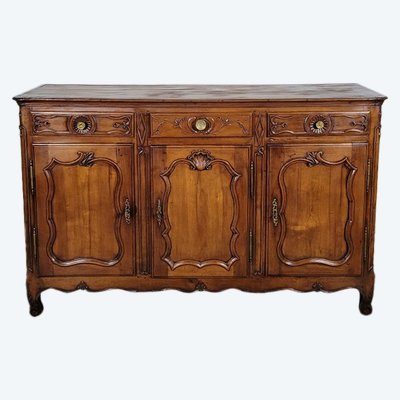 Louis XV period sideboard In solid cherrywood