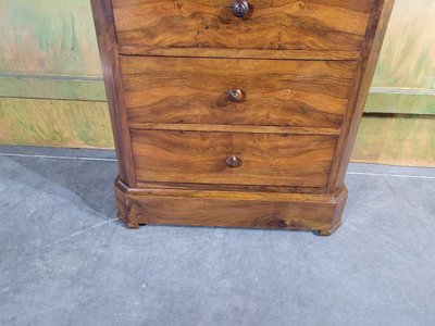 Chiffonnier Grande Commode Epoche XIX ème In Nussbaum