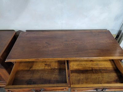Coppia di buffet in noce Art Nouveau