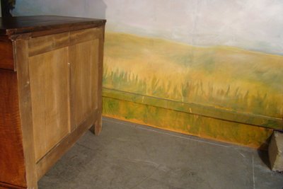 Cassettiera in noce d'epoca Luigi Filippo