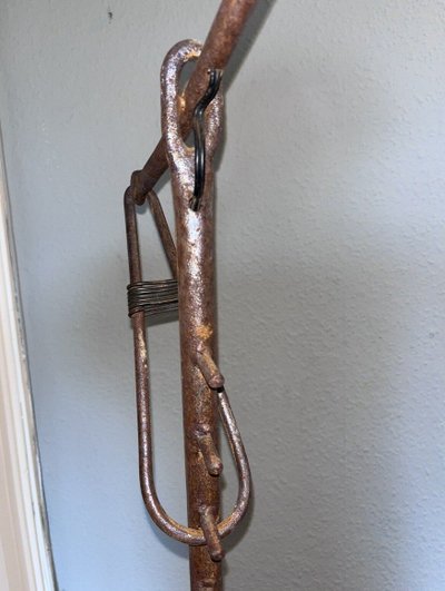 ADNET Jacques (1900-1984) Lampadaire A Crémaillère A Restaurer Circa 1950