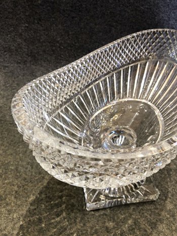 Coupe En Cristal Taillé, Fin XIXe Siècle