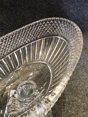 Coupe En Cristal Taillé, Fin XIXe Siècle