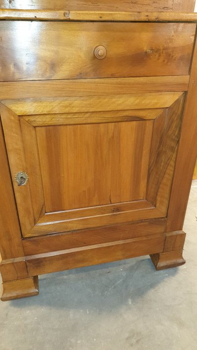 Buffet Deux Corps étroit Louis Philippe
