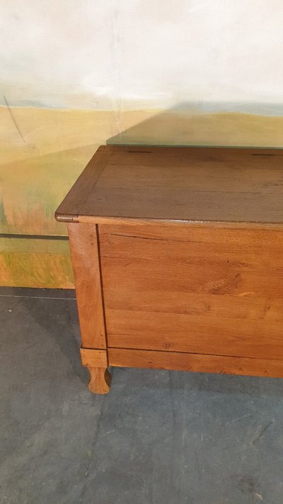 Maie Coffre En Chêne Du XIX ème Siècle