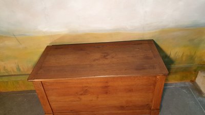 Maie Coffre En Chêne Du XIX ème Siècle