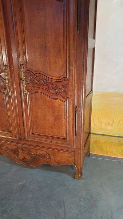 Piccolo armadio in rovere Luigi XV, XVIII secolo