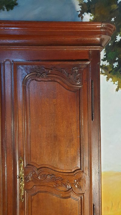 Piccolo armadio in rovere Luigi XV, XVIII secolo