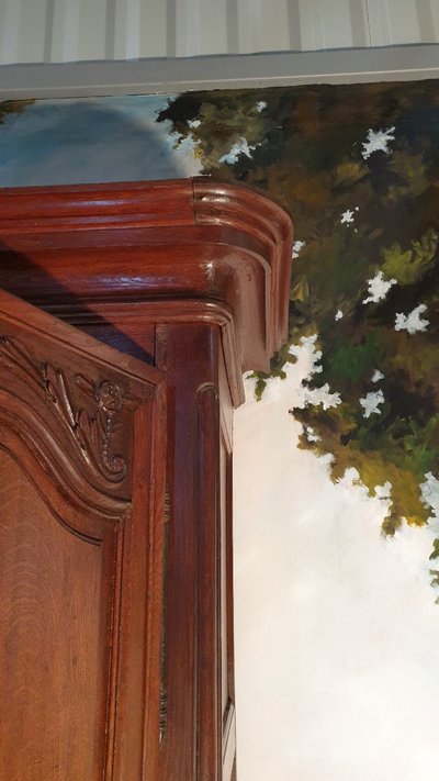 Piccolo armadio in rovere Luigi XV, XVIII secolo