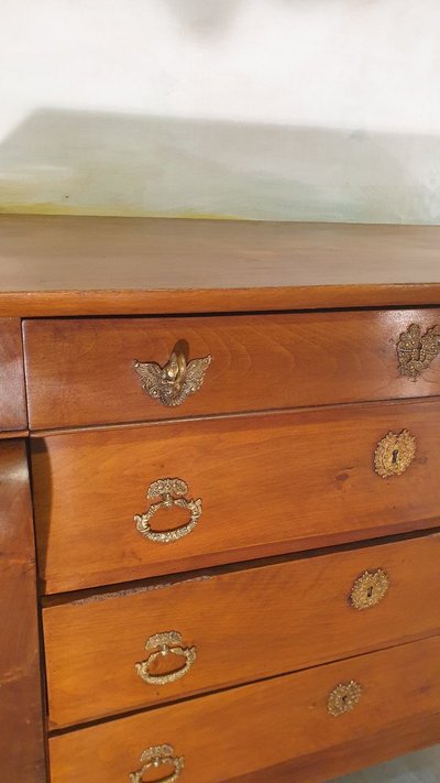 Petite Commode Restauration En Noyer