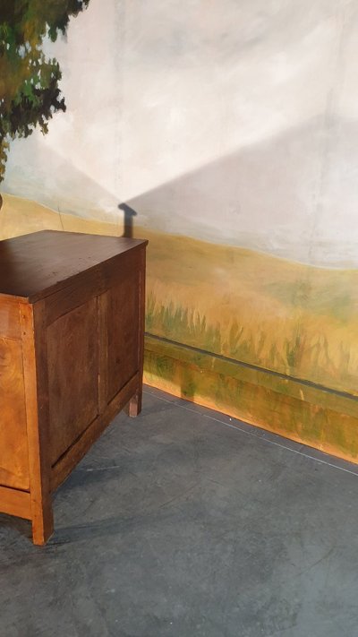 Petite Commode Restauration En Noyer