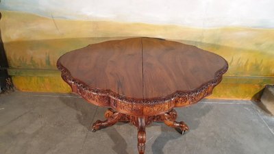 Guéridon, Table à Pied Central Napoléon III