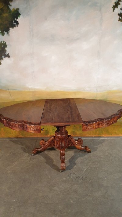 Guéridon, Table à Pied Central Napoléon III