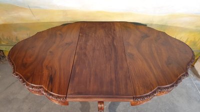 Guéridon, Table à Pied Central Napoléon III