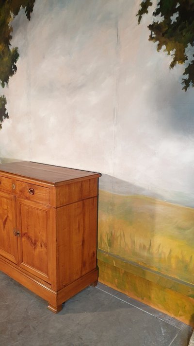 Kleines Louis Philippe Sideboard aus Kirschholz