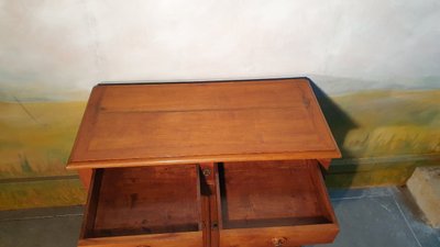 Kleines Louis Philippe Sideboard aus Kirschholz