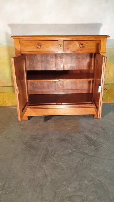 Kleines Louis Philippe Sideboard aus Kirschholz