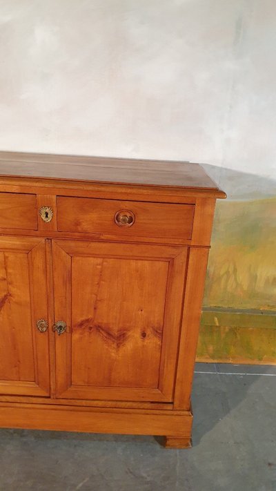 Kleines Louis Philippe Sideboard aus Kirschholz