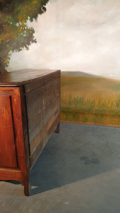Louis XV Low Sideboard in Oak