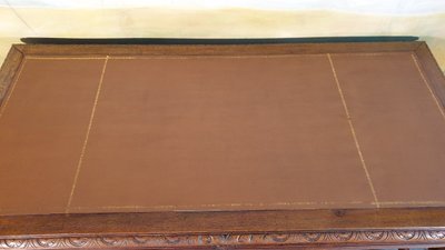 Bureau Style Louis XIII En Chêne