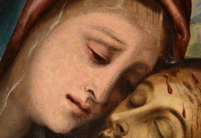 Pietà, Giovan Bernardo Lama (Neapel, 1536 - 1600)