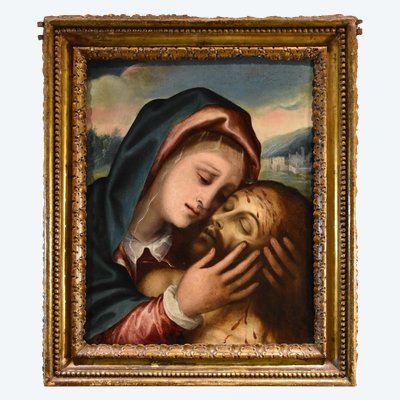 Pietà, Giovan Bernardo Lama (Neapel, 1536 - 1600)