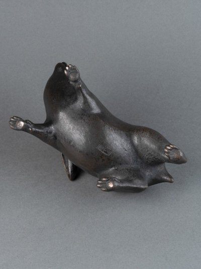 Bronzo, Leprotto adorabile, Giappone, Edo, Meiji, Arte asiatica
