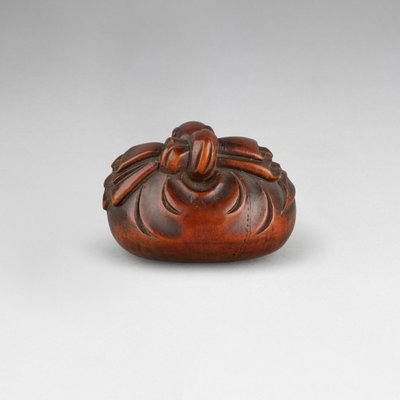 Netsuke – Petit Modèle Représentant Un Karako, Sac d'Hoteï Japon Edo