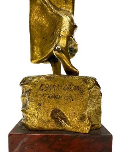 A. Moncel bronze Water carrier