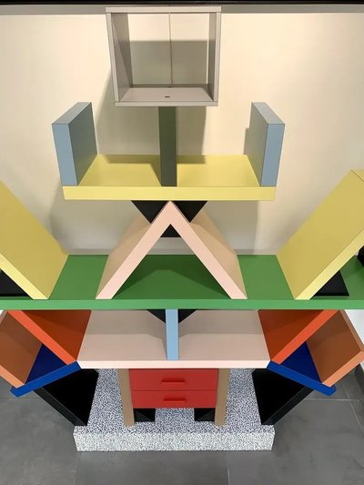  Ettore Sottsass bookcase - Carlton model
